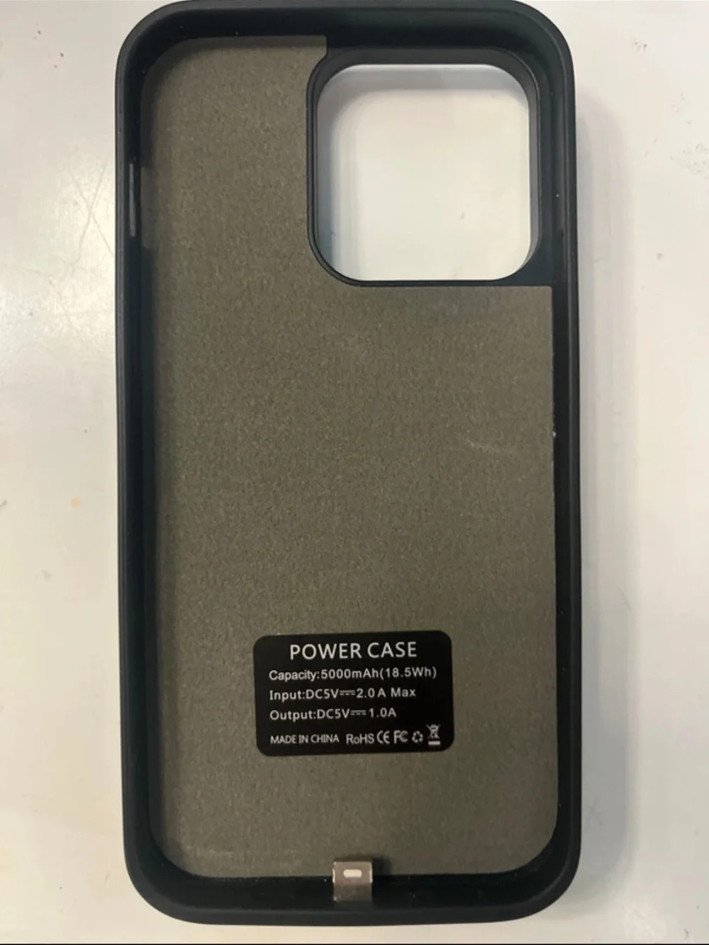 Slim Battery Case for iPhone 13 / 13 Pro - Matte Black